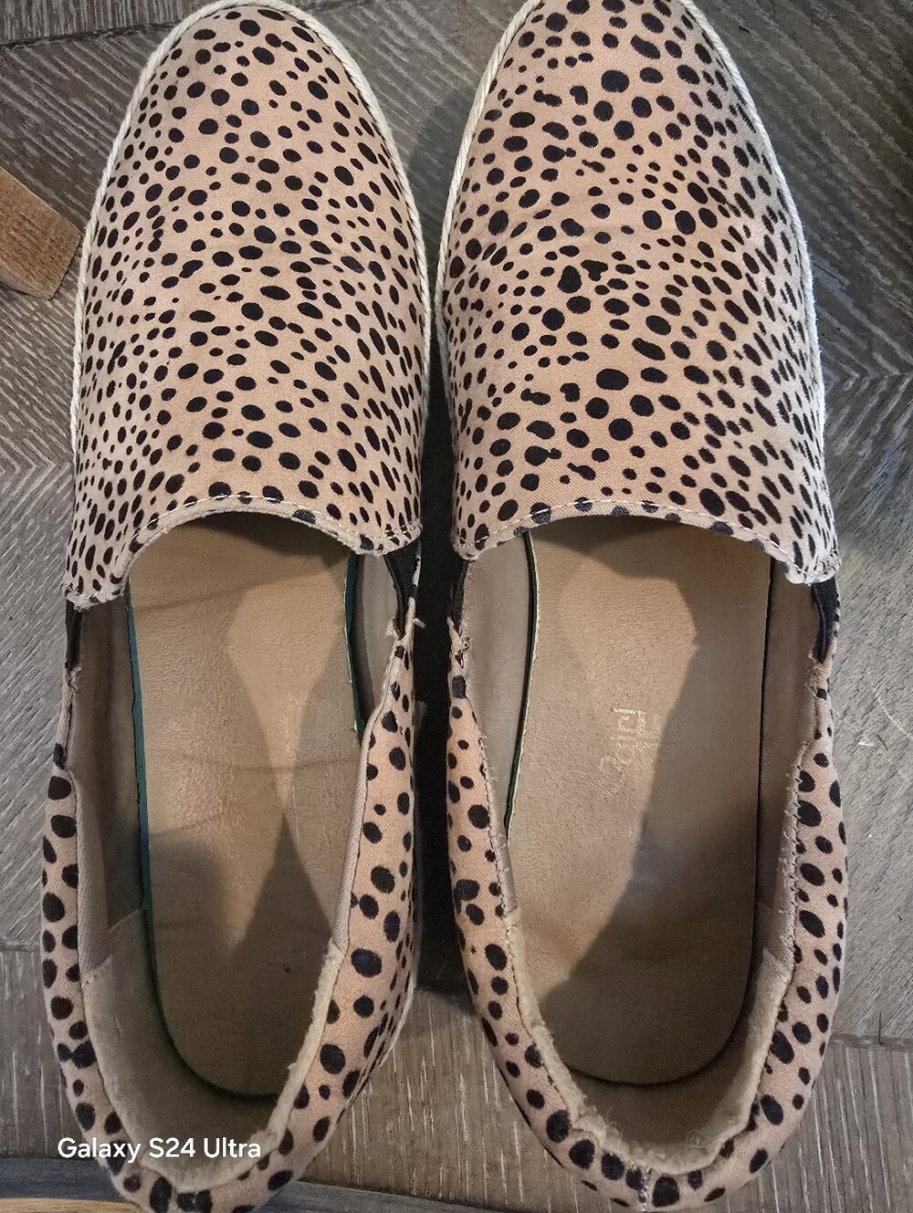 Madeline Leopard Print Slip-On Loafers - Tan & Black